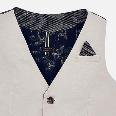 Linen vest